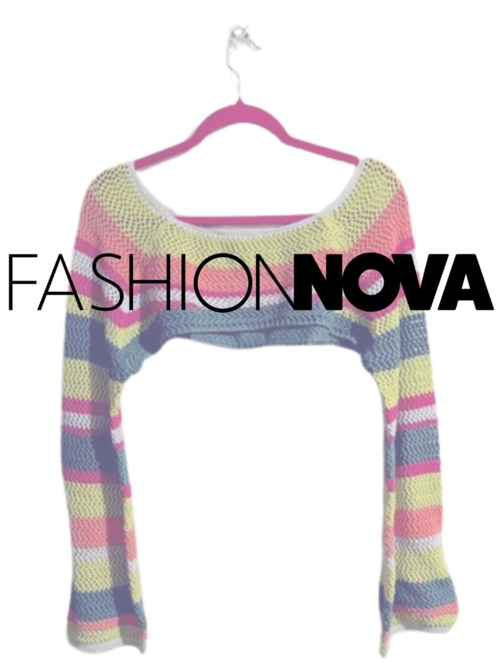 sL•Fashion Nova•Crochet Shrug